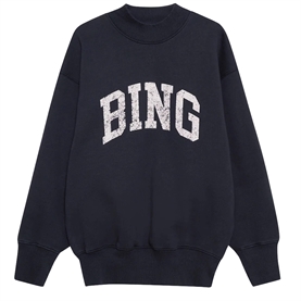 Anine Bing Bradie Sweatshirt, Navy 